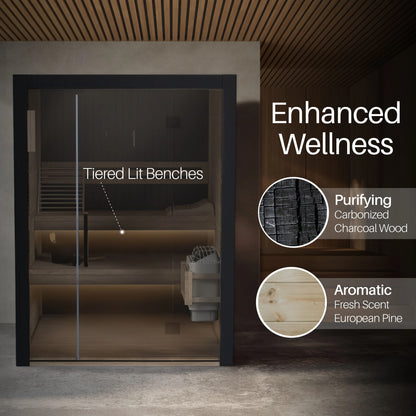Orchid Indoor Sauna – 3 Person
