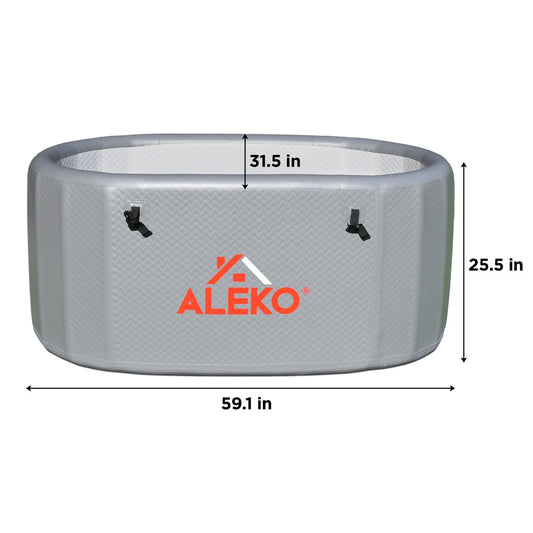 Arctica Inflatable Cold Plunge and 1 HP Chiller & Heater Kit