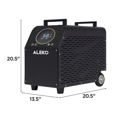 Arctica Inflatable Cold Plunge and 1 HP Chiller & Heater Kit