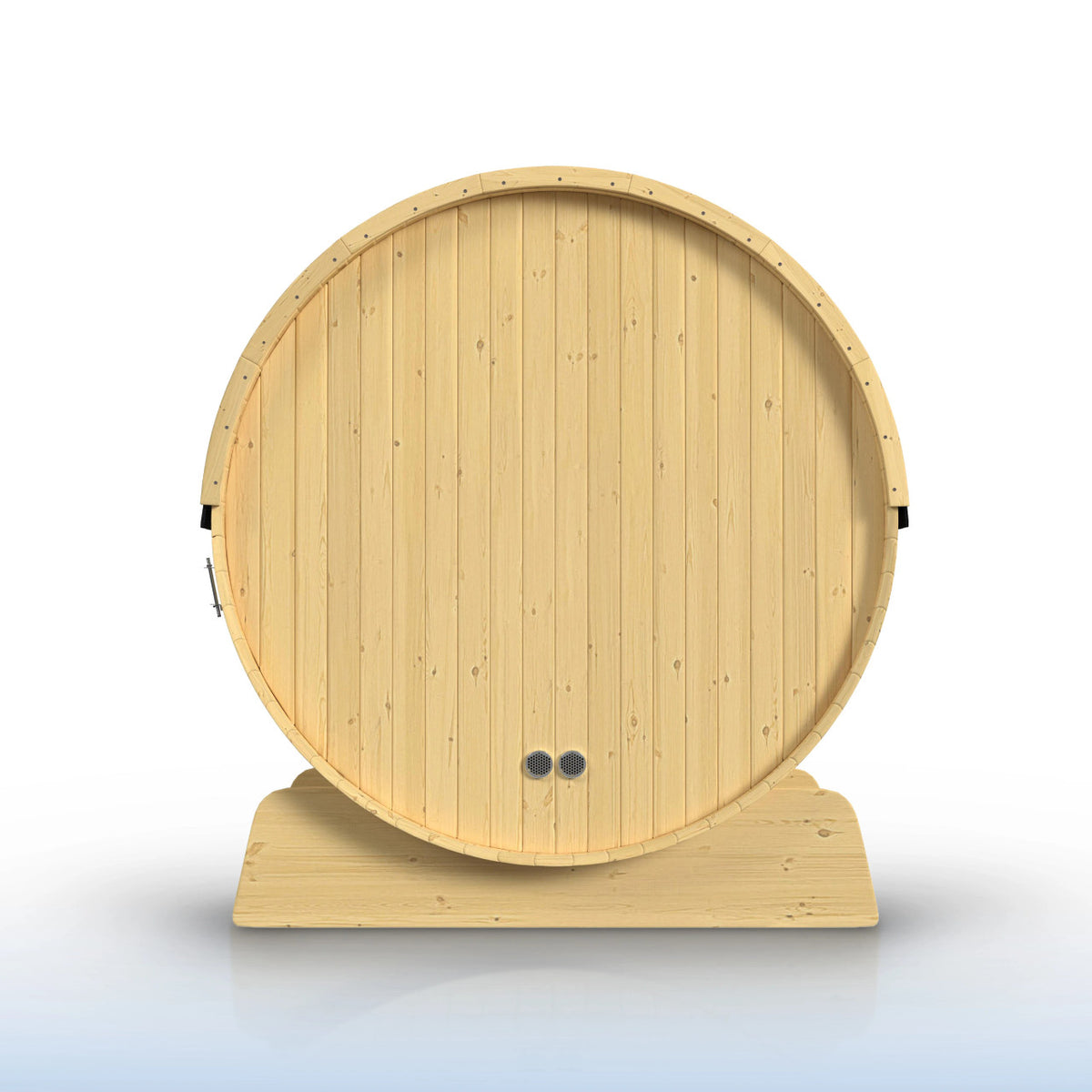 Anémona White Finland Pine Barrel Sauna - 3-4 Person