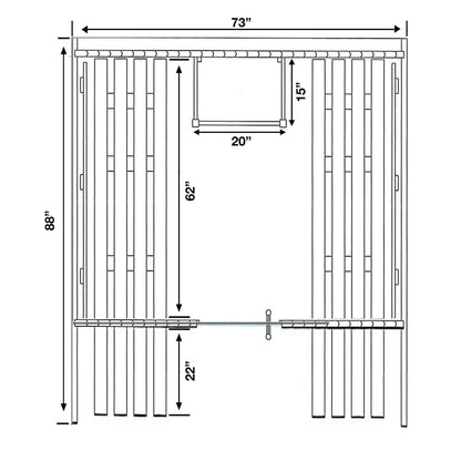 Anémona White Finland Pine Barrel Sauna with Front Porch Canopy & Black Accents – 6-8 People