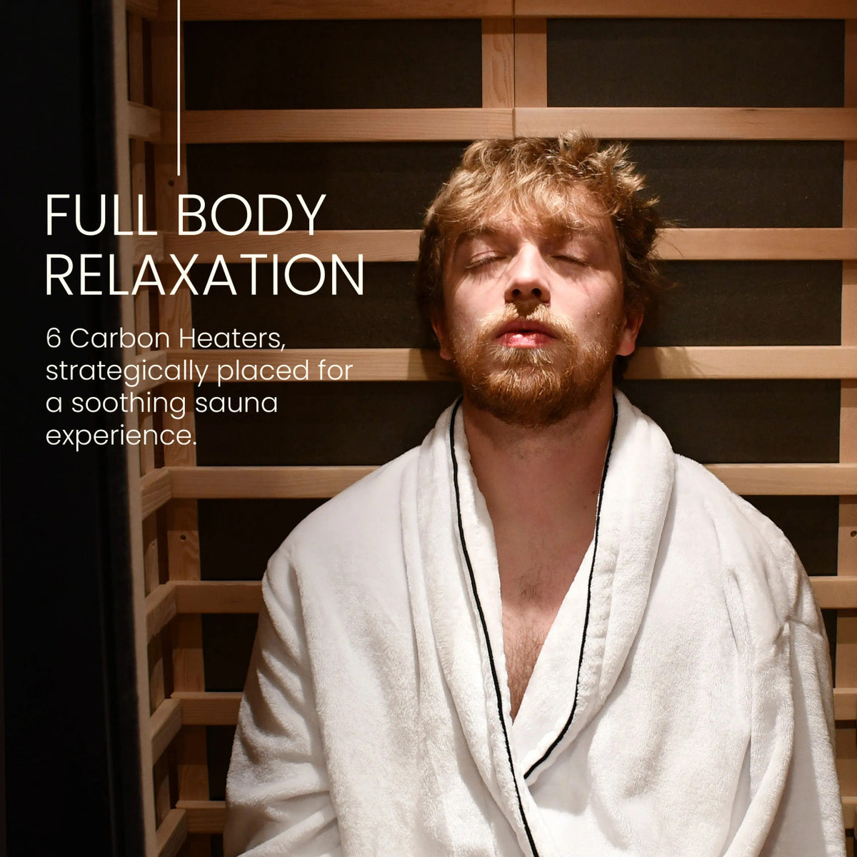 Oasis Hemlock Infrared Sauna  - 1 Person