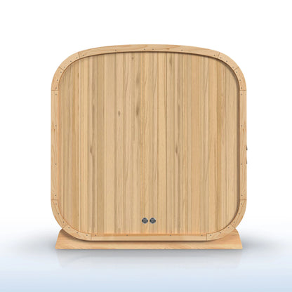 Arnica Rustic Cedar Square Sauna – 6 Person