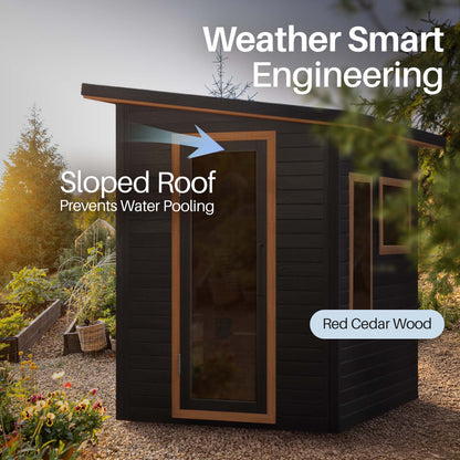 Selenia Outdoor Sauna – 4 Person