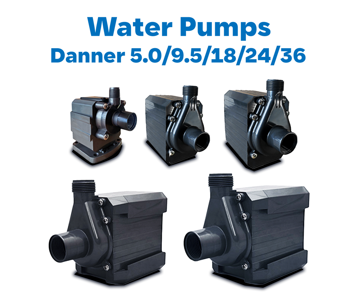 Danner Supreme Aqua-Mag circulation pump range for cold plunge chillers