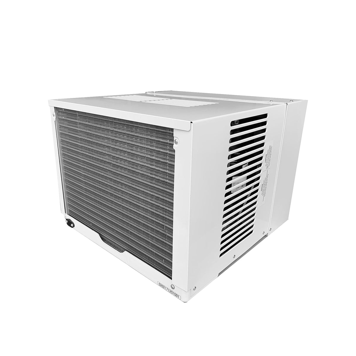 1 HP Water Chiller, rear view showing inlet and outlet