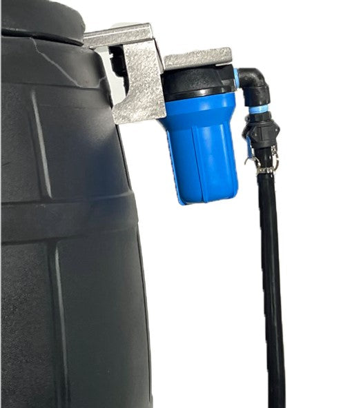 Barrel mounting bracket fitted to a barrel
