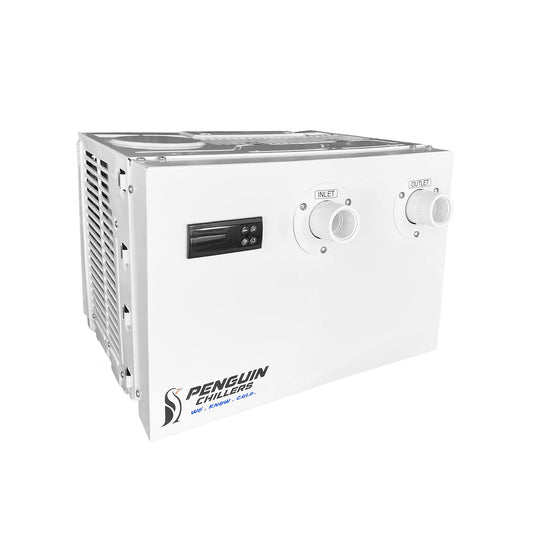 ½ HP High Efficiency Water Chiller, front view
