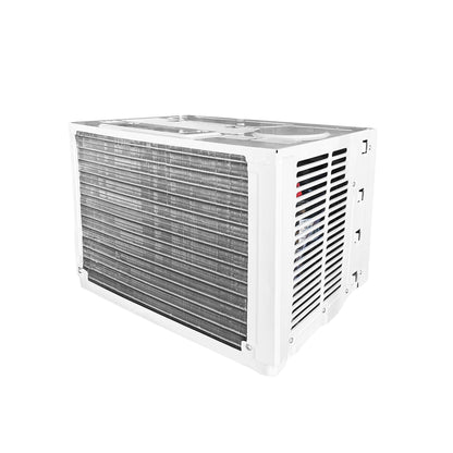 ½ HP Water Chiller, rear view showing inlet and outlet