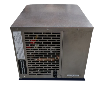 Outdoor ½ HP High Efficiency Water Chiller, three quarter view